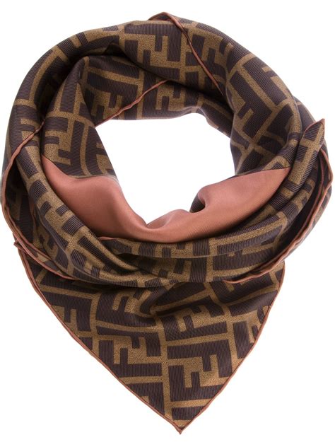 fendi print scarf